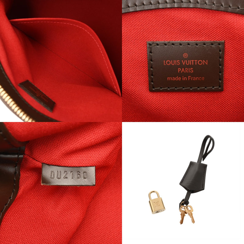 LOUIS VUITTON ルイヴィトン ダミエ リヴィントン PM ブラウン N41157 レディース ダミエキャンバス ハンドバッグ Aランク 中古 銀蔵