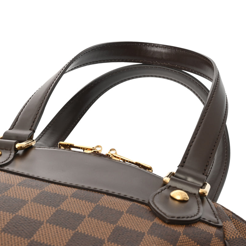 LOUIS VUITTON ルイヴィトン ダミエ リヴィントン PM ブラウン N41157 レディース ダミエキャンバス ハンドバッグ Aランク 中古 銀蔵