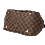 LOUIS VUITTON ルイヴィトン ダミエ リヴィントン PM ブラウン N41157 レディース ダミエキャンバス ハンドバッグ Aランク 中古 銀蔵