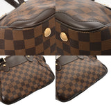LOUIS VUITTON ルイヴィトン ダミエ リヴィントン PM ブラウン N41157 レディース ダミエキャンバス ハンドバッグ Aランク 中古 銀蔵