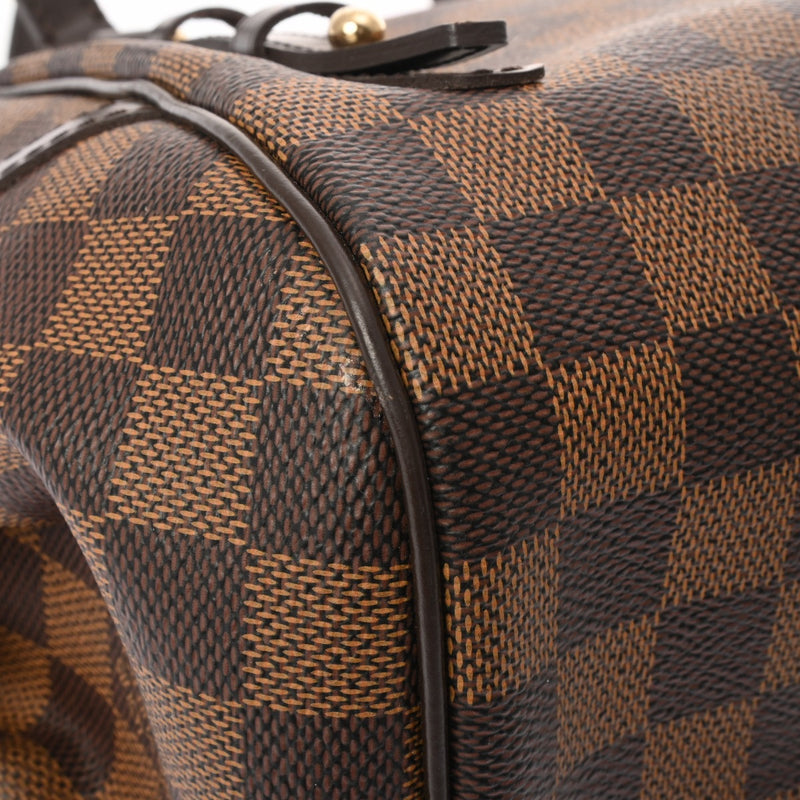 LOUIS VUITTON ルイヴィトン ダミエ リヴィントン PM ブラウン N41157 レディース ダミエキャンバス ハンドバッグ ABランク 中古 銀蔵