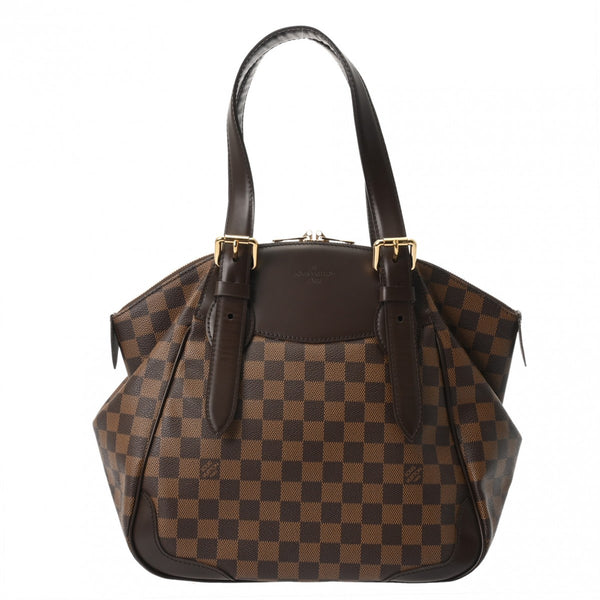 LOUIS VUITTON ルイヴィトン ダミエ ヴェローナ MM エベヌ N41118 レディース ダミエキャンバス ショルダーバッグ ABランク 中古 銀蔵