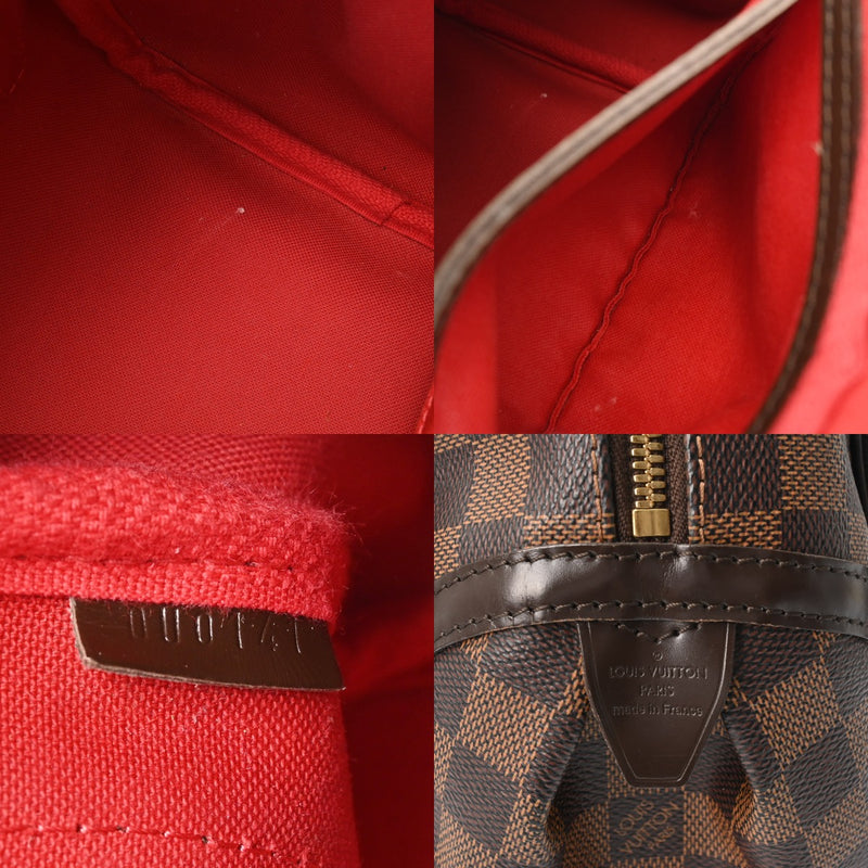 LOUIS VUITTON ルイヴィトン ダミエ リヴィントン PM ブラウン N41157 レディース ダミエキャンバス ハンドバッグ ABランク 中古 銀蔵