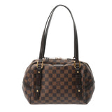 LOUIS VUITTON ルイヴィトン ダミエ リヴィントン PM ブラウン N41157 レディース ダミエキャンバス ハンドバッグ ABランク 中古 銀蔵