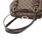 LOUIS VUITTON ルイヴィトン ダミエ リヴィントン PM ブラウン N41157 レディース ダミエキャンバス ハンドバッグ ABランク 中古 銀蔵