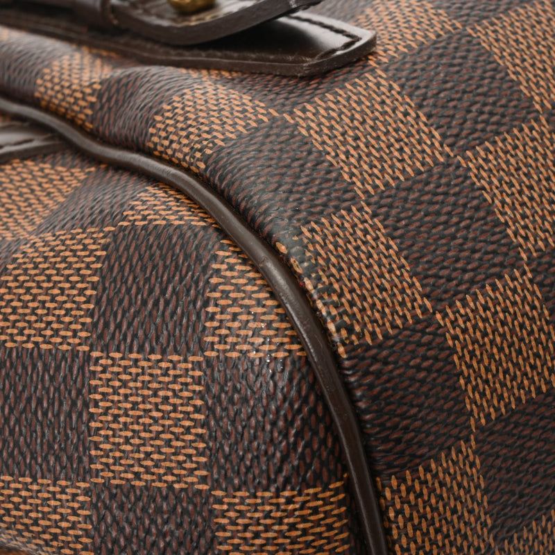LOUIS VUITTON ルイヴィトン ダミエ リヴィントン PM ブラウン N41157 レディース ダミエキャンバス ハンドバッグ ABランク 中古 銀蔵