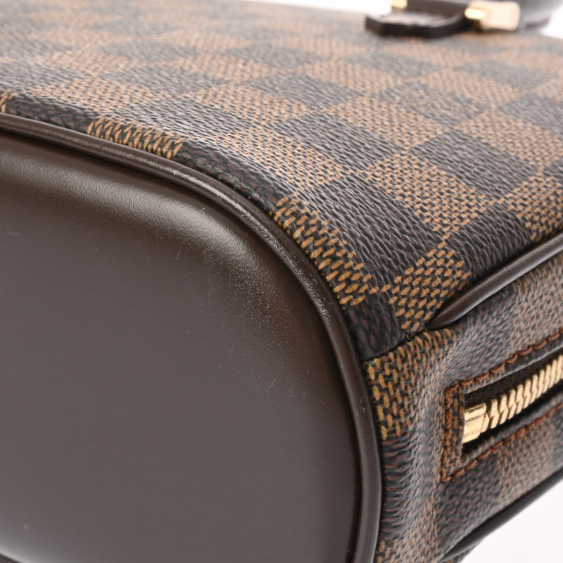 LOUIS VUITTON ルイヴィトン ダミエ サリア ミニ ブラウン N51286 レディース ダミエキャンバス ハンドバッグ Aランク 中古 銀蔵