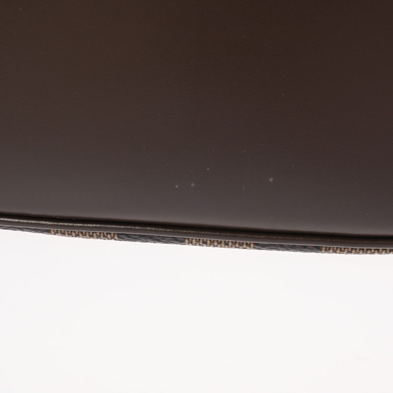 LOUIS VUITTON ルイヴィトン ダミエ サリア ミニ ブラウン N51286 レディース ダミエキャンバス ハンドバッグ Aランク 中古 銀蔵