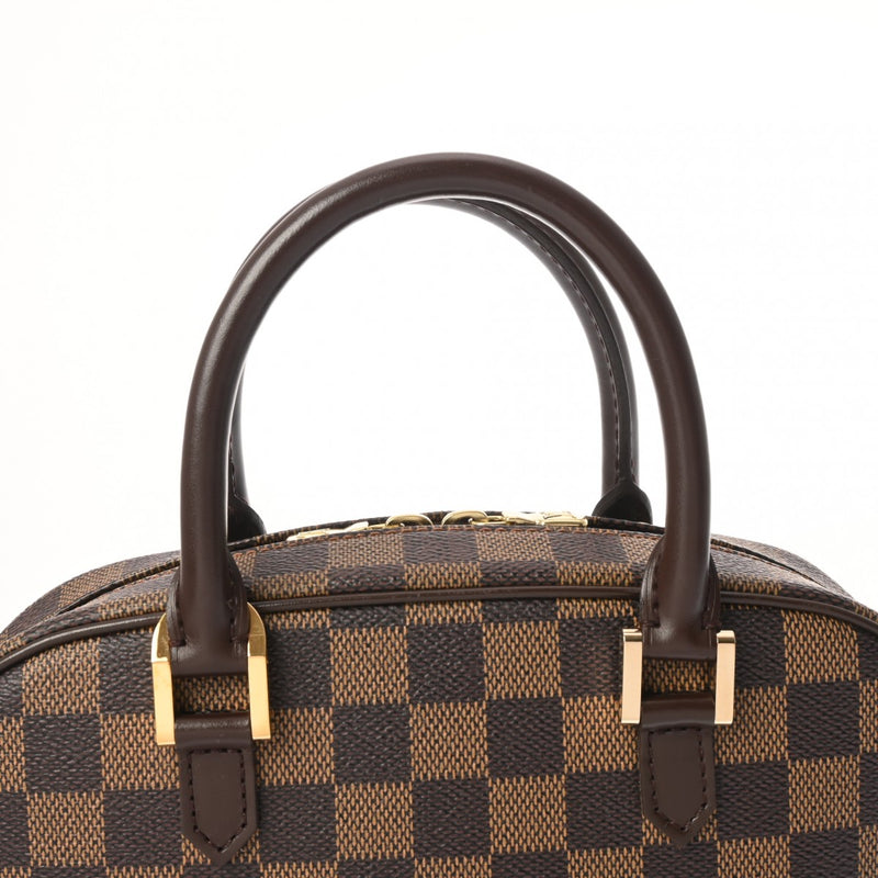 LOUIS VUITTON ルイヴィトン ダミエ サリア ミニ ブラウン N51286 レディース ダミエキャンバス ハンドバッグ Aランク 中古 銀蔵