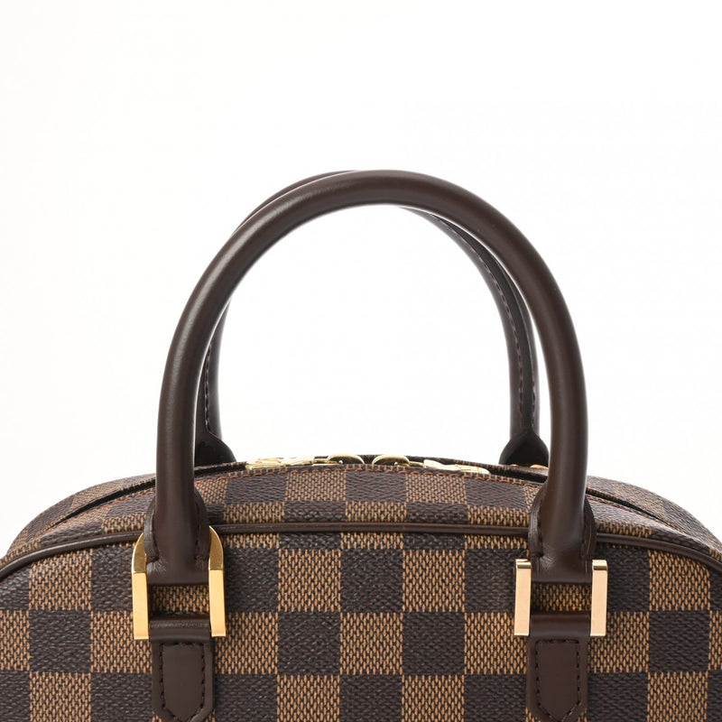 LOUIS VUITTON ルイヴィトン ダミエ サリア ミニ ブラウン N51286 レディース ダミエキャンバス ハンドバッグ Aランク 中古 銀蔵