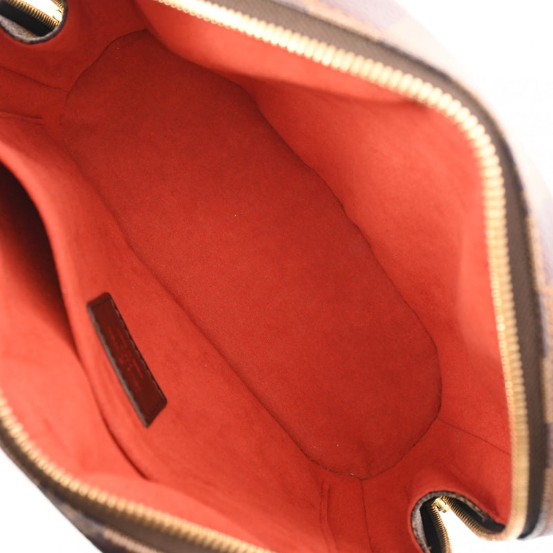 LOUIS VUITTON ルイヴィトン ダミエ サリア ミニ ブラウン N51286 レディース ダミエキャンバス ハンドバッグ Aランク 中古 銀蔵