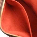 LOUIS VUITTON ルイヴィトン ダミエ サリア ミニ ブラウン N51286 レディース ダミエキャンバス ハンドバッグ Aランク 中古 銀蔵