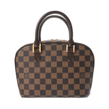 LOUIS VUITTON ルイヴィトン ダミエ サリア ミニ ブラウン N51286 レディース ダミエキャンバス ハンドバッグ Aランク 中古 銀蔵