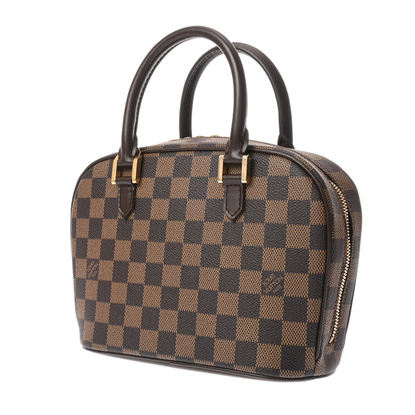 LOUIS VUITTON ルイヴィトン ダミエ サリア ミニ ブラウン N51286 レディース ダミエキャンバス ハンドバッグ Aランク 中古 銀蔵