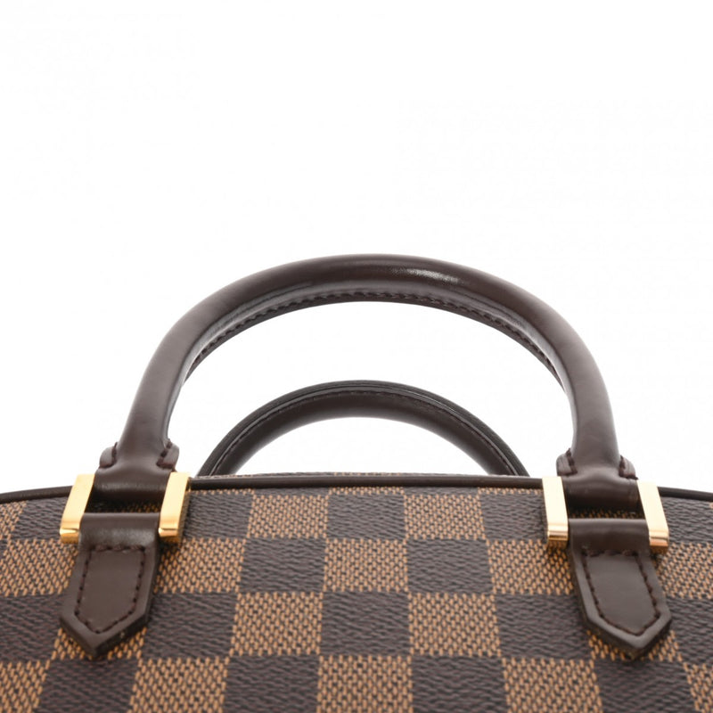 LOUIS VUITTON ルイヴィトン ダミエ サリア ミニ ブラウン N51286 レディース ダミエキャンバス ハンドバッグ Aランク 中古 銀蔵