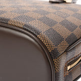 LOUIS VUITTON ルイヴィトン ダミエ サリア ミニ ブラウン N51286 レディース ダミエキャンバス ハンドバッグ Aランク 中古 銀蔵