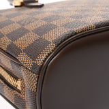LOUIS VUITTON ルイヴィトン ダミエ サリア ミニ ブラウン N51286 レディース ダミエキャンバス ハンドバッグ Aランク 中古 銀蔵