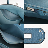 HERMES エルメス バーキン 35 ブルージーン □I刻印(2005年頃) ユニセックス トゴ ハンドバッグ ABランク 中古 銀蔵