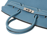 HERMES エルメス バーキン 35 ブルージーン □I刻印(2005年頃) ユニセックス トゴ ハンドバッグ ABランク 中古 銀蔵