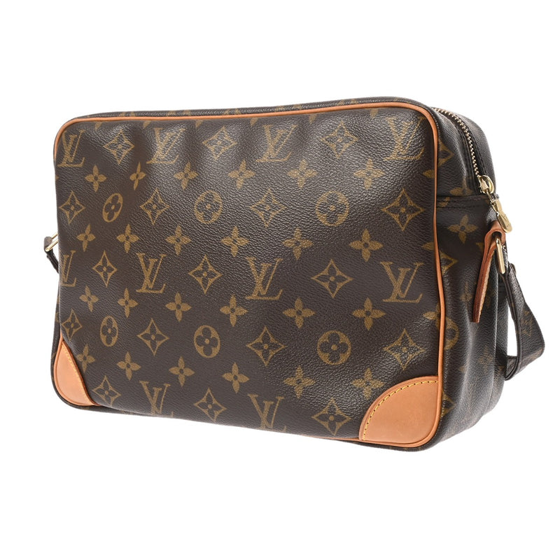 LOUIS VUITTON ルイヴィトン モノグラム ナイル ブラウン M45244 ユニセックス モノグラムキャンバス ショルダーバッグ ABランク 中古 銀蔵