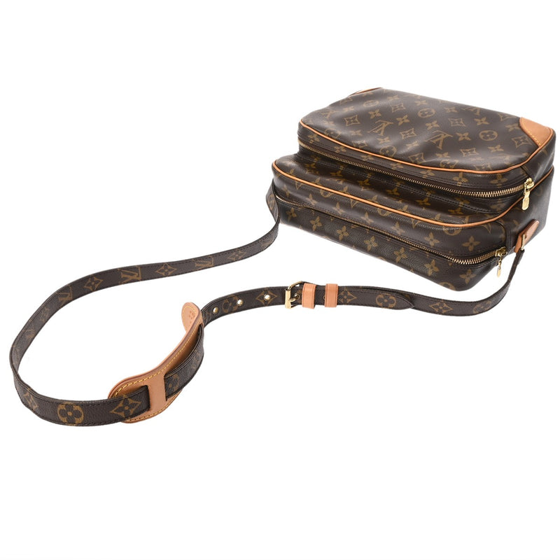 LOUIS VUITTON ルイヴィトン モノグラム ナイル ブラウン M45244 ユニセックス モノグラムキャンバス ショルダーバッグ ABランク 中古 銀蔵