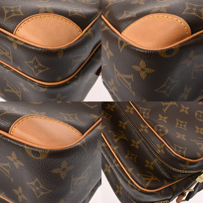LOUIS VUITTON ルイヴィトン モノグラム ナイル ブラウン M45244 ユニセックス モノグラムキャンバス ショルダーバッグ ABランク 中古 銀蔵