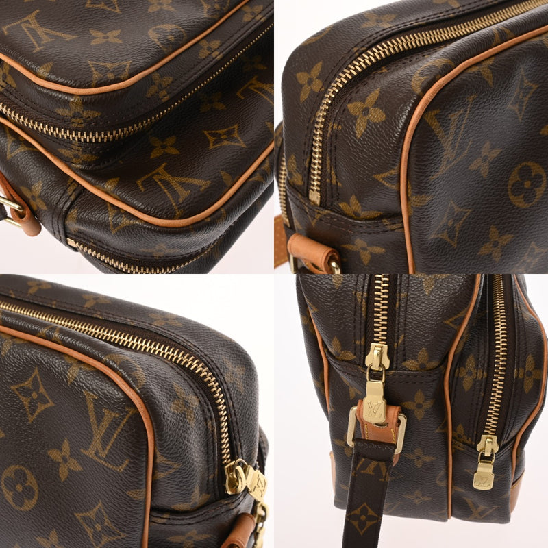 LOUIS VUITTON ルイヴィトン モノグラム ナイル ブラウン M45244 ユニセックス モノグラムキャンバス ショルダーバッグ ABランク 中古 銀蔵