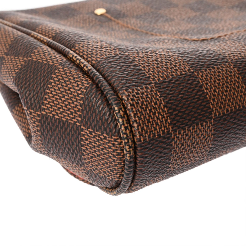 LOUIS VUITTON ルイヴィトン ダミエ フェイボリット MM 2WAY ブラウン N41129 レディース ダミエキャンバス ショルダーバッグ Aランク 中古 銀蔵