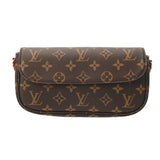 LOUIS VUITTON ルイヴィトン モノグラム ウォレットオンチェーンアイビー ブラウン M81911 レディース モノグラムキャンバス ショルダーバッグ 新同 中古 銀蔵