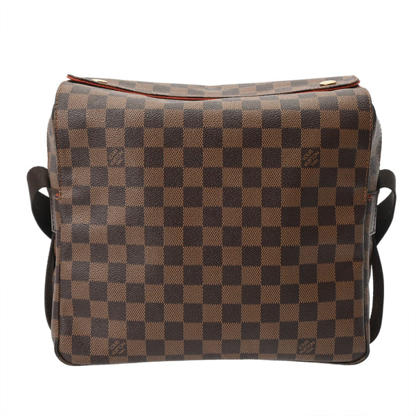 LOUIS VUITTON ルイヴィトン ダミエ ナヴィグリオ ブラウン N45255 ユニセックス ダミエキャンバス ショルダーバッグ ABランク 中古 銀蔵