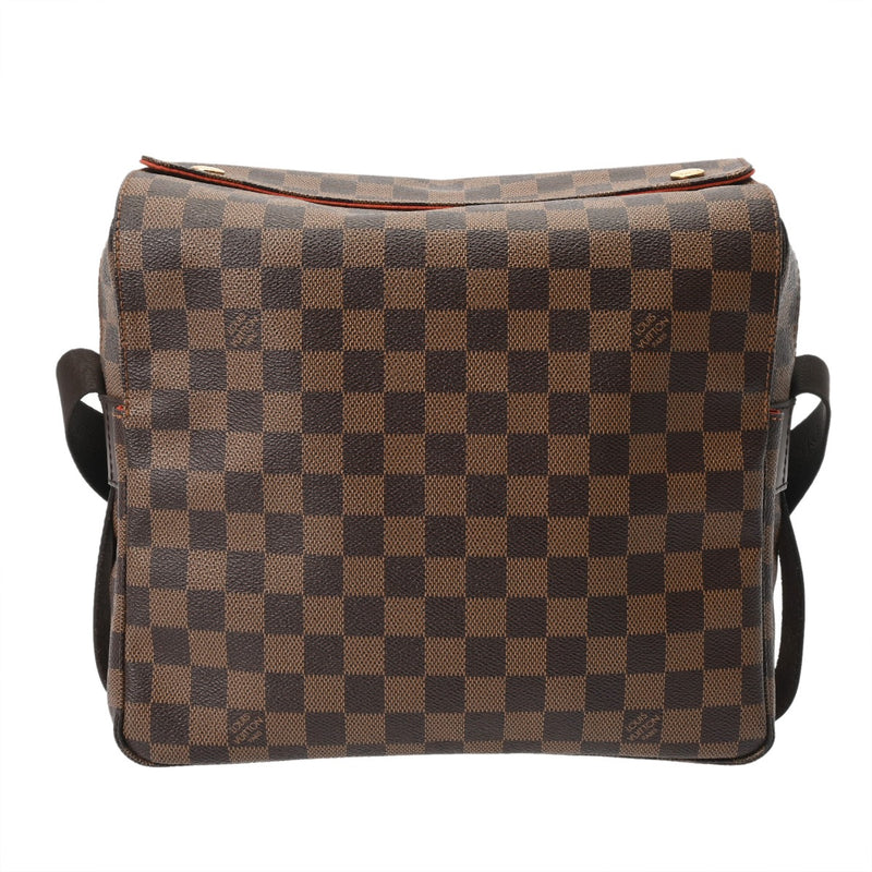 LOUIS VUITTON ルイヴィトン ダミエ ナヴィグリオ ブラウン N45255 ユニセックス ダミエキャンバス ショルダーバッグ ABランク 中古 銀蔵