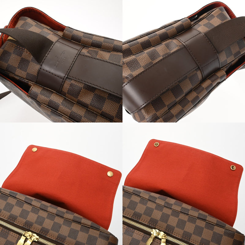 LOUIS VUITTON ルイヴィトン ダミエ ナヴィグリオ ブラウン N45255 ユニセックス ダミエキャンバス ショルダーバッグ ABランク 中古 銀蔵