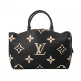 LOUIS VUITTON ルイヴィトン モノグラムアンプラント プティパレ PM 2WAY ブラック/ベージュ M58913 レディース レザー ハンドバッグ Bランク 中古 銀蔵