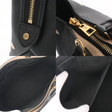 LOUIS VUITTON ルイヴィトン モノグラムアンプラント プティパレ PM 2WAY ブラック/ベージュ M58913 レディース レザー ハンドバッグ Bランク 中古 銀蔵