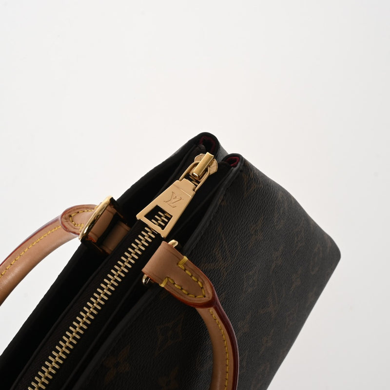 LOUIS VUITTON ルイヴィトン モノグラム プティパレ PM 2WAY ブラウン M45900 レディース モノグラムキャンバス ハンドバッグ Aランク 中古 銀蔵