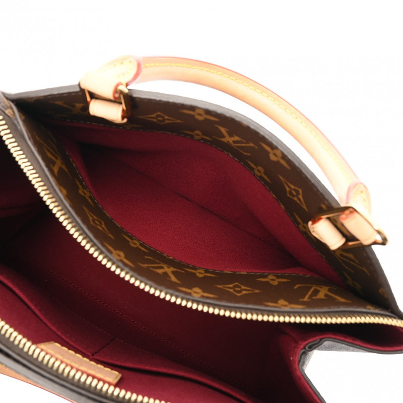 LOUIS VUITTON ルイヴィトン モノグラム プティパレ PM 2WAY ブラウン M45900 レディース モノグラムキャンバス ハンドバッグ Aランク 中古 銀蔵