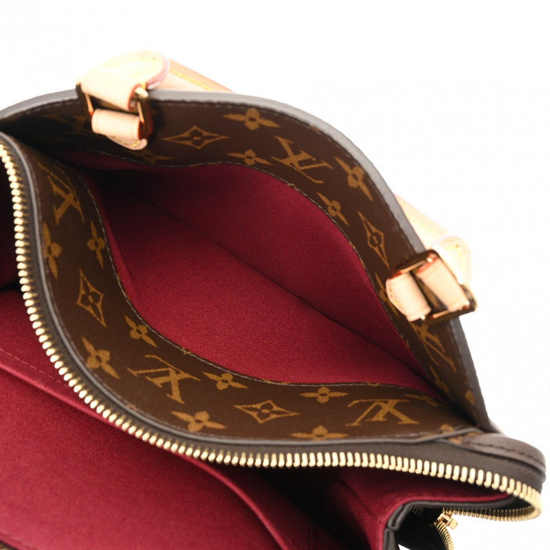 LOUIS VUITTON ルイヴィトン モノグラム プティパレ PM 2WAY ブラウン M45900 レディース モノグラムキャンバス ハンドバッグ Aランク 中古 銀蔵