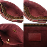 LOUIS VUITTON ルイヴィトン モノグラム フラワージップ ド トート MM 2WAY ボルドー M44348 レディース モノグラムキャンバス ハンドバッグ Bランク 中古 銀蔵