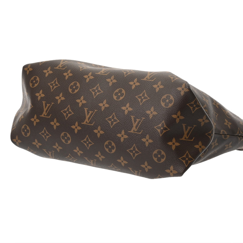 LOUIS VUITTON ルイヴィトン モノグラム フラワージップ ド トート MM 2WAY ボルドー M44348 レディース モノグラムキャンバス ハンドバッグ Bランク 中古 銀蔵