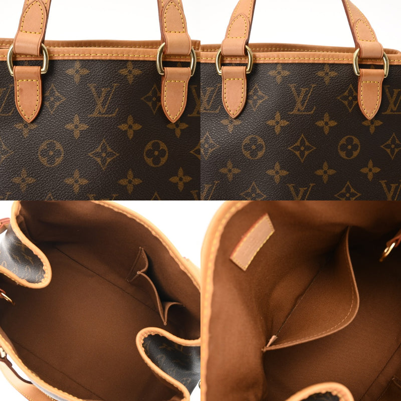 LOUIS VUITTON ルイヴィトン モノグラム バティニョール ブラウン M51156 レディース モノグラムキャンバス ハンドバッグ ABランク 中古 銀蔵