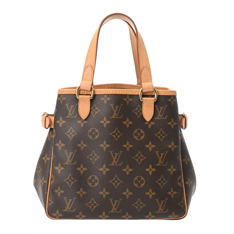 LOUIS VUITTON ルイヴィトン モノグラム バティニョール ブラウン M51156 レディース モノグラムキャンバス ハンドバッグ ABランク 中古 銀蔵