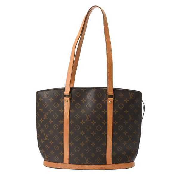 LOUIS VUITTON ルイヴィトン モノグラム バビロン ブラウン M51102 レディース モノグラムキャンバス トートバッグ Bランク 中古 銀蔵