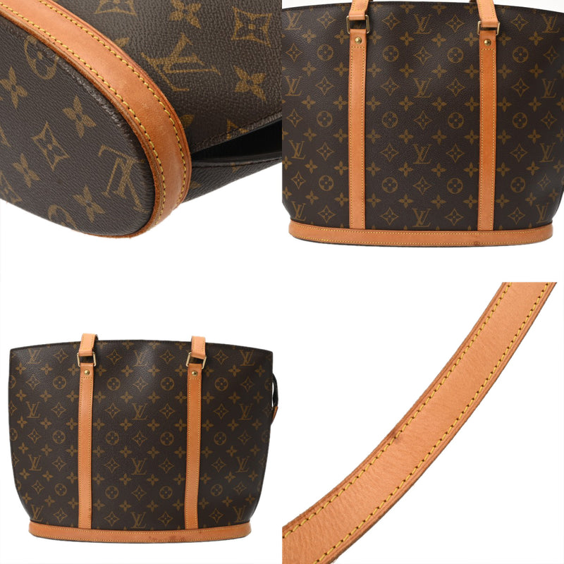 LOUIS VUITTON ルイヴィトン モノグラム バビロン ブラウン M51102 レディース モノグラムキャンバス トートバッグ Bランク 中古 銀蔵