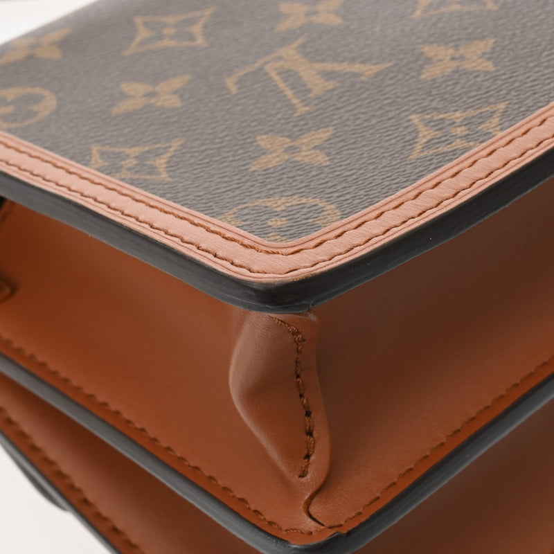 LOUIS VUITTON ルイヴィトン モノグラムリバース ドーフィーヌ MINI 新型 ブラウン M45959 レディース モノグラムキャンバス ショルダーバッグ Aランク 中古 銀蔵