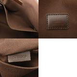 LOUIS VUITTON ルイヴィトン ダミエ ブルックリン MM ブラウン N51211 ユニセックス ダミエキャンバス ショルダーバッグ Bランク 中古 銀蔵