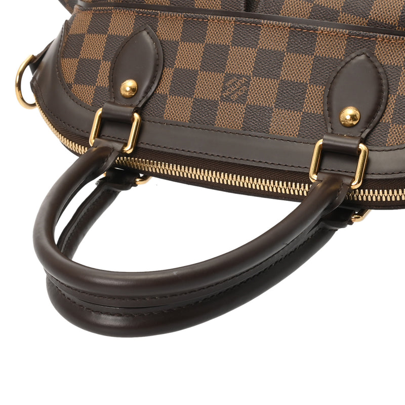 LOUIS VUITTON ルイヴィトン ダミエ トレヴィ PM ブラウン N51997 ボーイズ ダミエキャンバス ハンドバッグ Aランク 中古 銀蔵