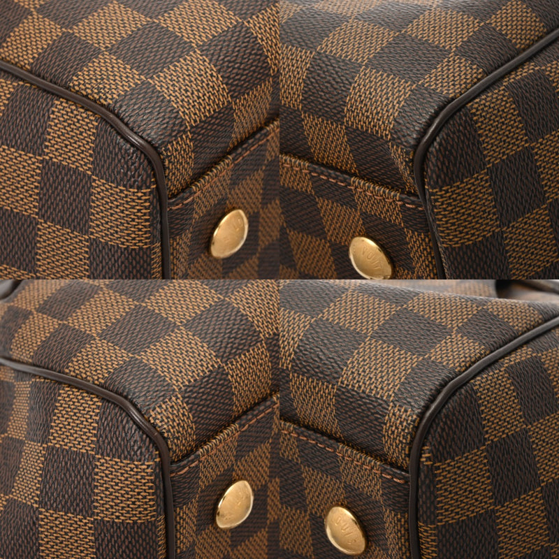 LOUIS VUITTON ルイヴィトン ダミエ トレヴィ PM ブラウン N51997 ボーイズ ダミエキャンバス ハンドバッグ Aランク 中古 銀蔵