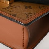 LOUIS VUITTON ルイヴィトン モノグラムリバース ポルトフォイユドーフィーヌ ブラウン M68746 レディース モノグラムキャンバス ショルダーバッグ Aランク 中古 銀蔵