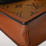 LOUIS VUITTON ルイヴィトン モノグラムリバース ポルトフォイユドーフィーヌ ブラウン M68746 レディース モノグラムキャンバス ショルダーバッグ Aランク 中古 銀蔵