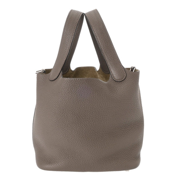 HERMES エルメス ピコタンロック PM エタン Y刻印(2020年頃) レディース トリヨンクレマンス ハンドバッグ ABランク 中古 銀蔵